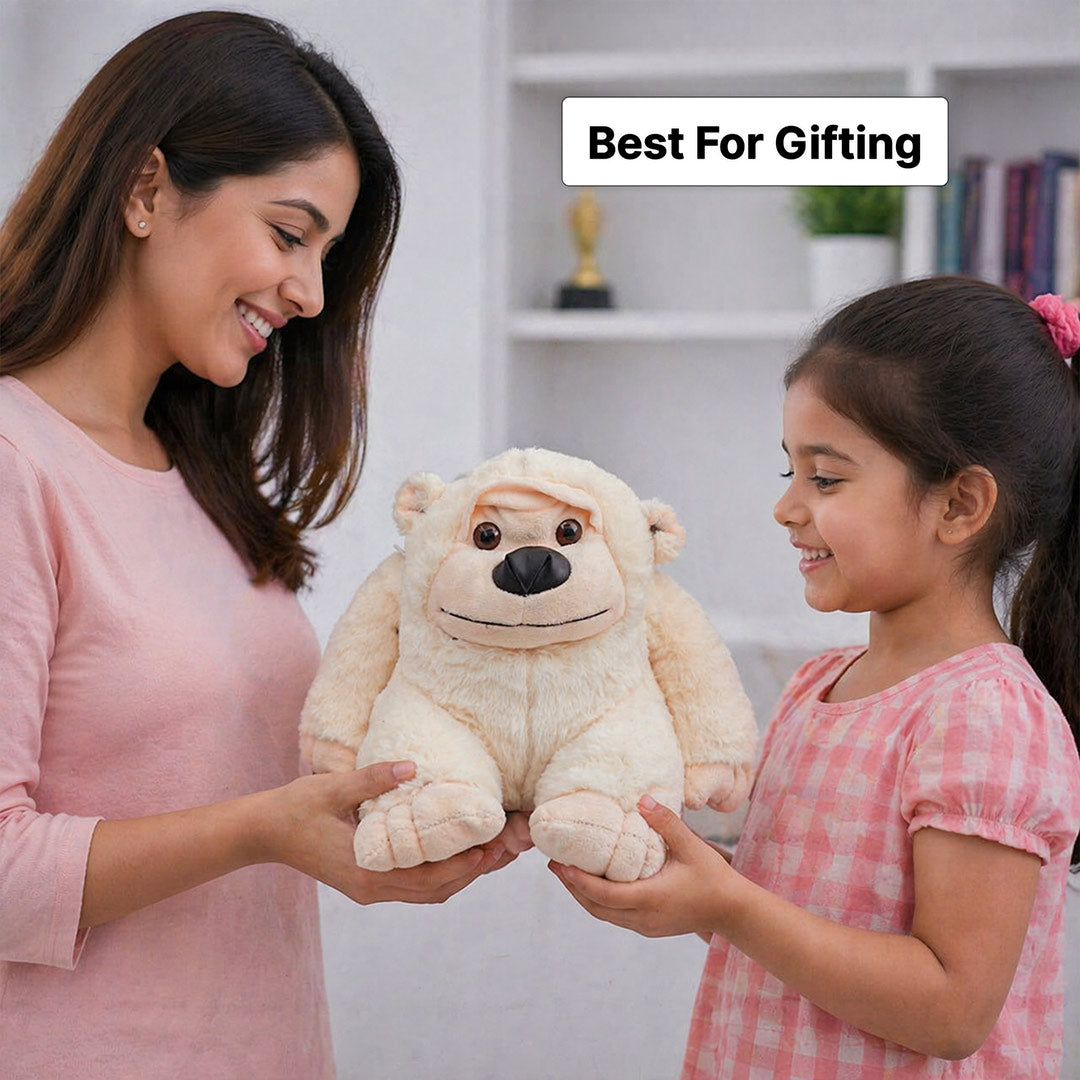 Cute Monkey Soft Toy Plush – Premium Kids Gift & Playful Companion (Standard Size) | Love Craft Gifts™