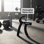 Personalized Adjustable Hand Grip Strengthener with Counter (Up to 60kg) | Love Craft Gifts