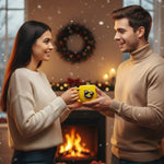 Personalized Yellow Emoji Mug with Name (250 ml) | Love Craft Gifts