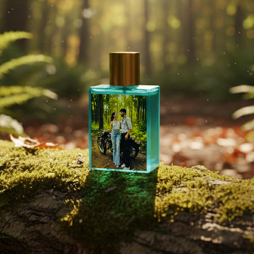 Personalized Bella Vita Fresh Unisex Perfume with Photo – 100 ml Long-Lasting Fragrance | Love Craft Gifts