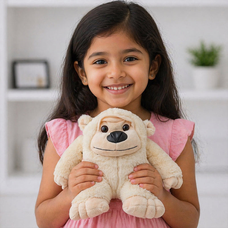 Cute Monkey Soft Toy Plush – Premium Kids Gift & Playful Companion (Standard Size) | Love Craft Gifts™