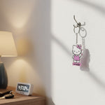 Personalized Cartoon Acrylic Name Keychain (Hello Kitty Style) | Love Craft Gifts