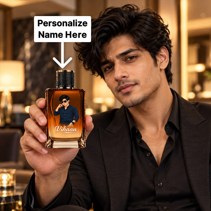 Personalized ENVY Explorer Perfume 100ml | Custom Eau de Parfum for Men | Premium Fragrance Gift | Love Craft Gifts™