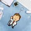 Doctor Keychain With Name