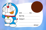 Doraemon  Personalised  Notebook Name Slips | Love Craft Gifts |