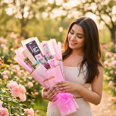 Personalized Makeup Bouquet Gift Set | Love Craft Gifts