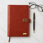 Personalized Premium Office Gift Set – Custom Diary, Pen, Card Holder & Keychain Combo | Love Craft Gifts