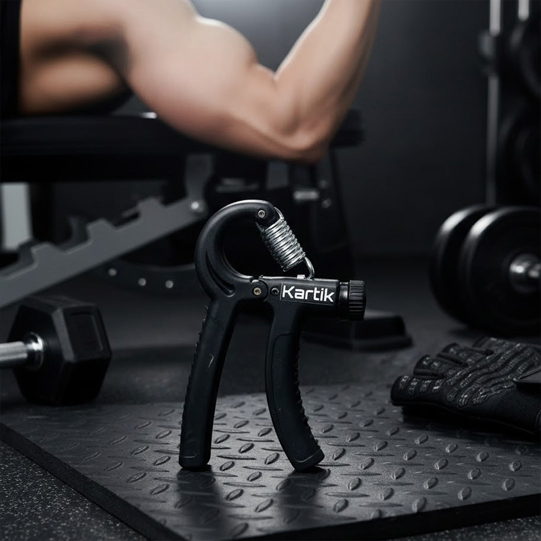 Personalized Adjustable Hand Grip Strengthener with Counter (Up to 60kg) | Love Craft Gifts