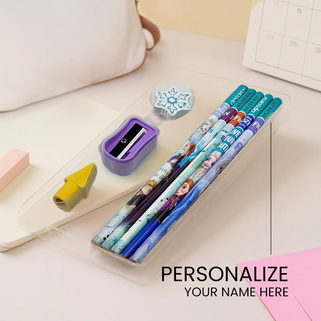 Disney Frozen Customized Pencil Set