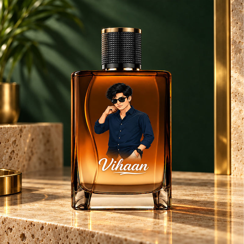 Personalized ENVY Explorer Perfume 100ml | Custom Eau de Parfum for Men | Premium Fragrance Gift | Love Craft Gifts™