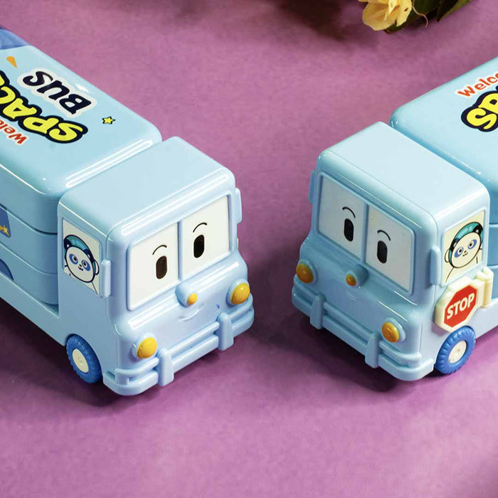 Personalized Space Bus Pencil Box