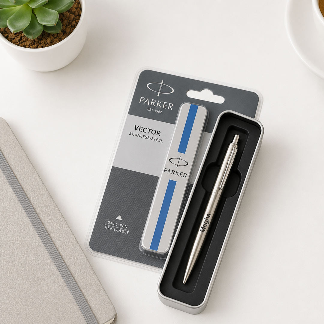 Parker Vector Stainless Steel Ball Pen