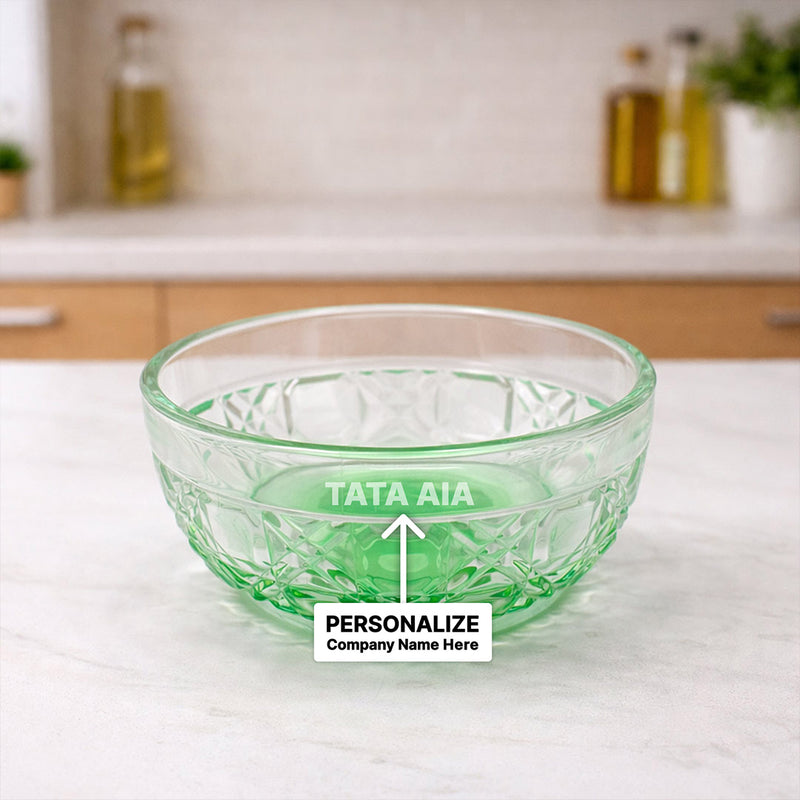 Personalized Glass Bowl Set (Set of 6)