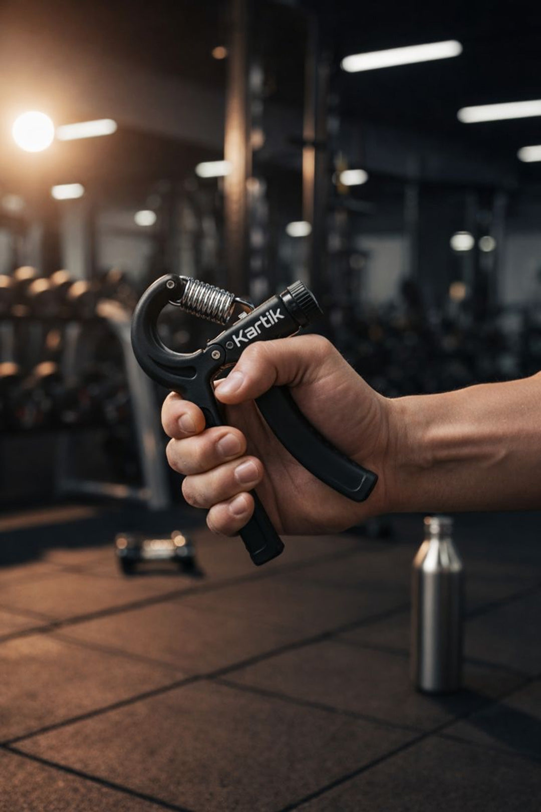 Personalized Adjustable Hand Grip Strengthener with Counter (Up to 60kg) | Love Craft Gifts