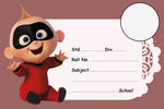 Jack Jack Parr Personalised  Notebook Name Slips | Love Craft Gifts|