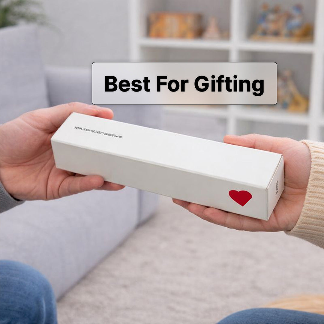 Kaco First Roller Heart Pen – Twist Reveal Black Ink Roller Pen with 2 Refills | Love Craft Gifts