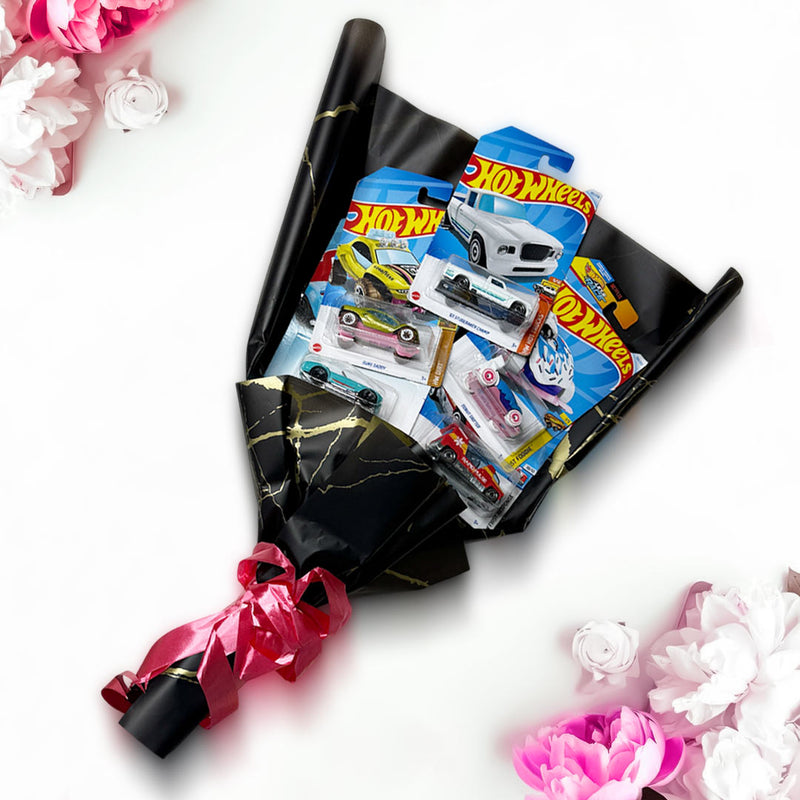 Hot Wheels Bouquet - The Ultimate Bouquet For Him- For Hisar