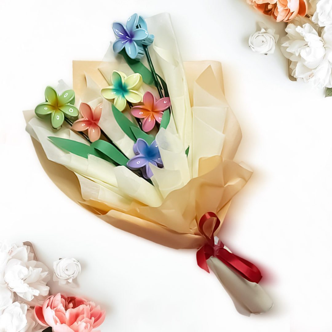 Trending Flower Hair Claw Clip Clutches Bouquet- A Unique & Usable Gift