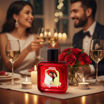 Personalized Happy Anniversary Perfume Bottle – Custom Photo & Name | Wild Stone Ultra Sensual 100ml | Love Craft Gifts