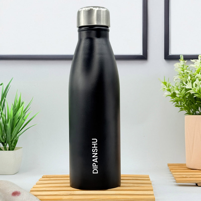 Custom 500ml Stainless Steel Name Bottle