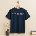 Wings of Wonder T-Shirt – Bold Typography Tee with Uplifting Theme| Love Craft Gifts