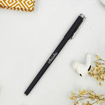 Personalized Black Name Pen Gift for Students & Office Use (Standard Size) | Love Craft Gifts™