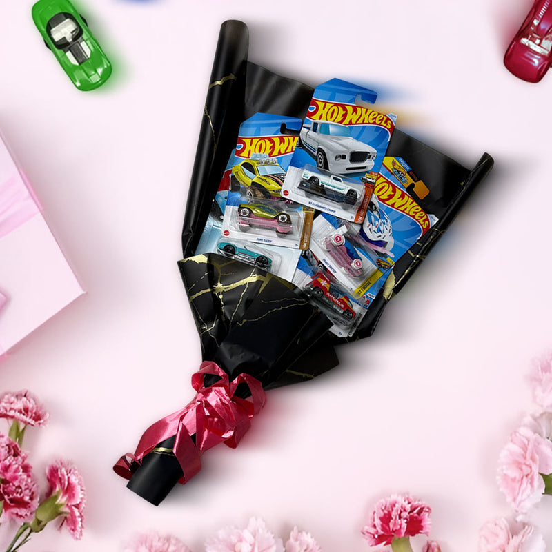 Hot Wheels Bouquet - The Ultimate Bouquet For Him- For Hisar