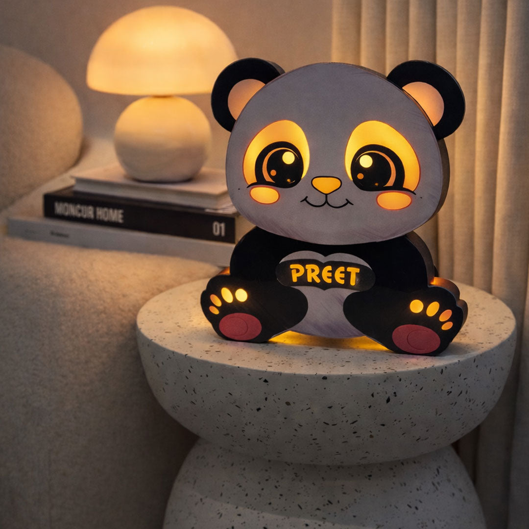Panda Love Light – A Name, A Glow, A Memory | Love Craft Gifts