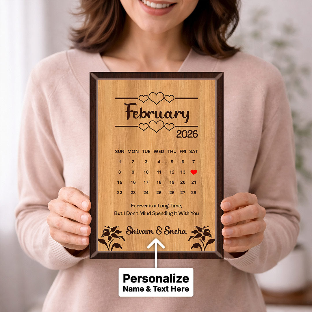 Personalized Memory Design Wall Frame Custom Name & Text Gift Frame 8x12" | Love Craft Gifts