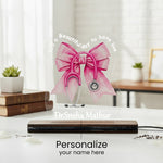 Personalized Doctor Acrylic Lamp with Stethoscope – 6×7 Inch | Love Craft Gifts