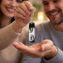 Personalized Eye Photo Acrylic Keychain-20x45 mm)