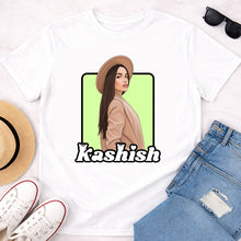 Personalized Girl Portrait Illustration T-Shirt