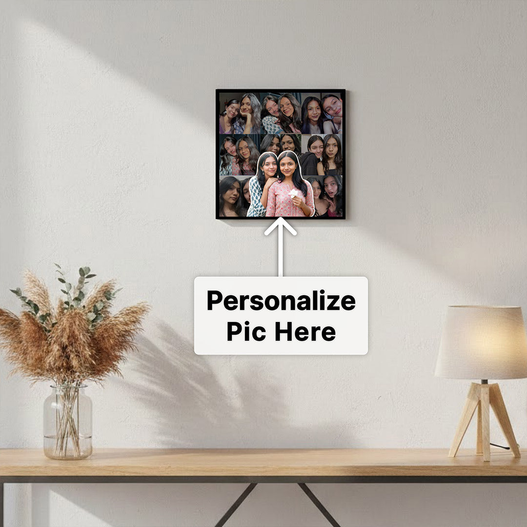 Personalized Photo Collage Frame – Custom Picture Wall Frame | Love Craft Gifts