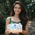 Personalized Mermaid Wooden Key Holder 10x6 Inch – Custom Name Kids Wall Hook Organizer Decor Gift | Love Craft Gifts™