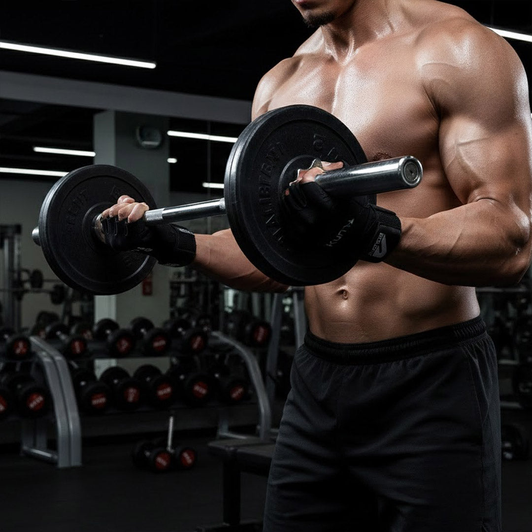 Personalized Boldfit Gym Gloves with Wrist Support – Size XL (Black) | Love Craft Gifts