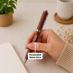 Stylish Personalized Maroon Pen Gift for Professionals | Love Craft Gifts™