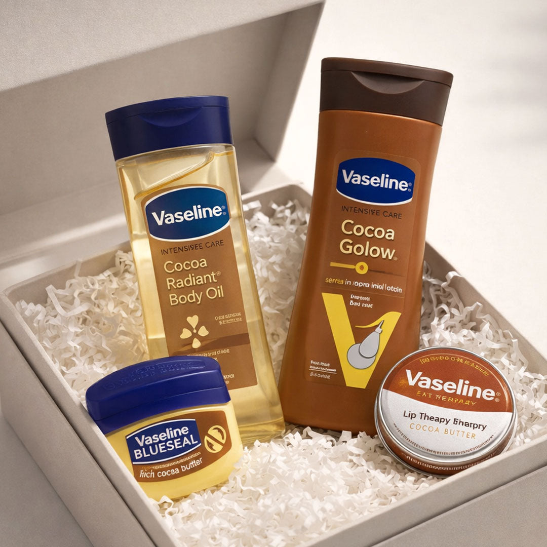 Vaseline Cocoa Glow Complete Body Care Combo