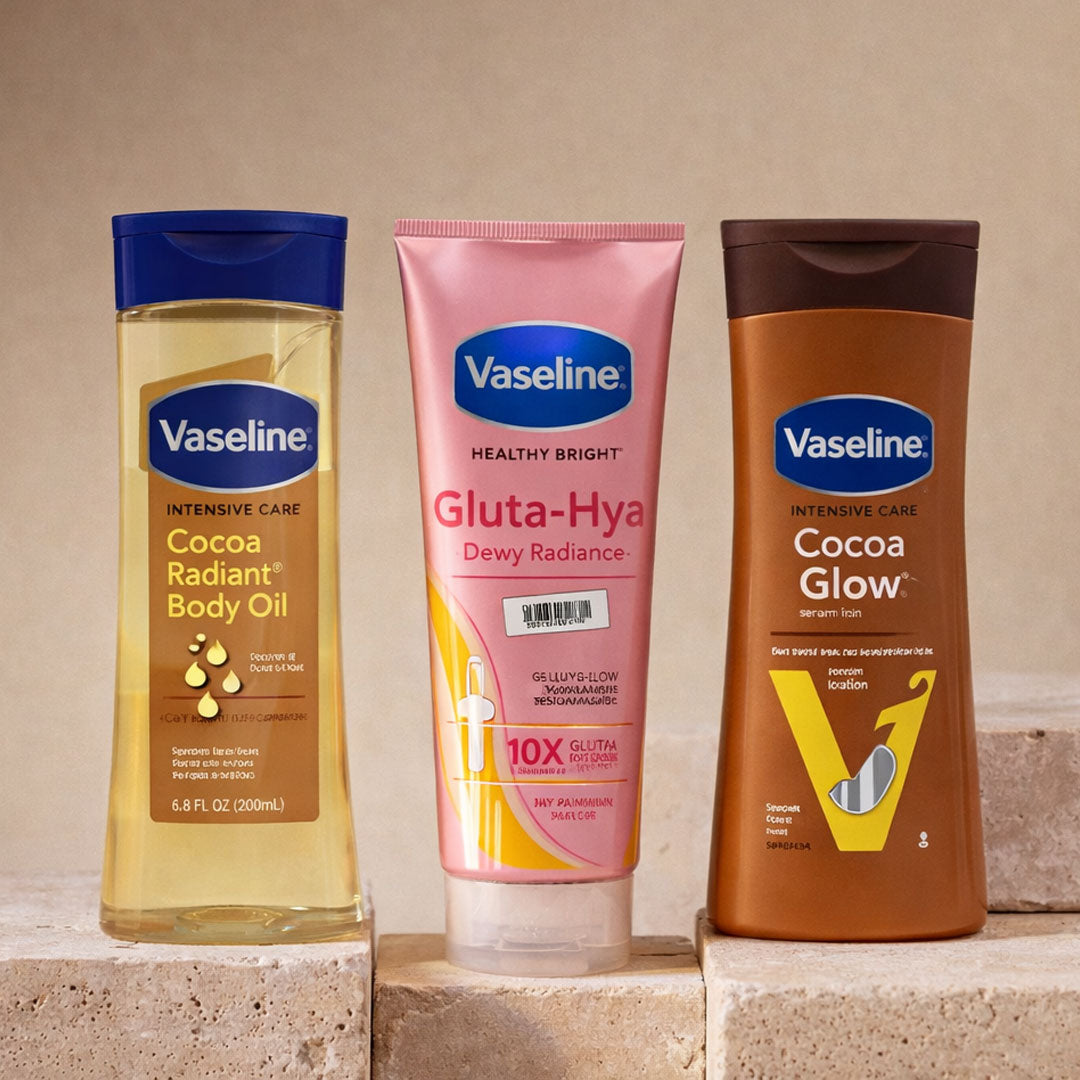 Vaseline Glow Ritual Body Care Combo – Cocoa Glow & Gluta-Hya | Love Craft Gifts