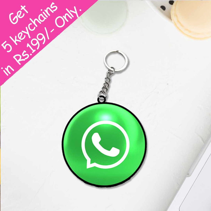 Connect in Style: Social Media Keychain Collection | Love Craft Gifts