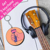 Keychain For Music Lovers | Love Craft Gifts