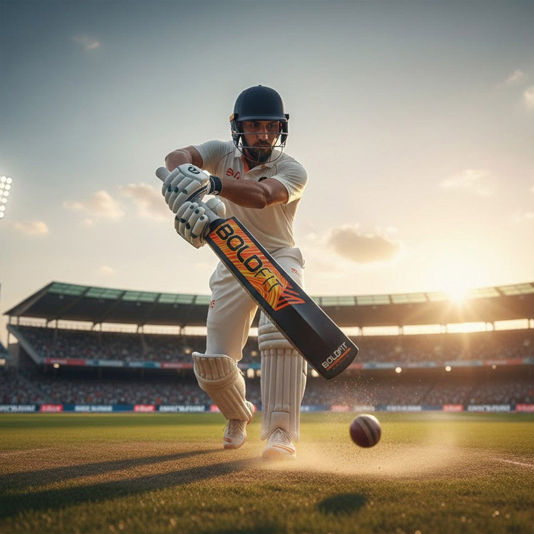 Personalized Boldfit Turf Cricket Bat – Single Bat | Custom Name Print | Love Craft Gifts