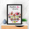 Valentine Special -Personalized Multi Photo Frame For Loved One-8x12"