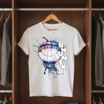 Personalized Hot Air Balloon Name T-Shirt for Kids – Custom Printed White Tee | Love Craft Gifts