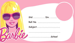 Barbie Personalized Name Slips