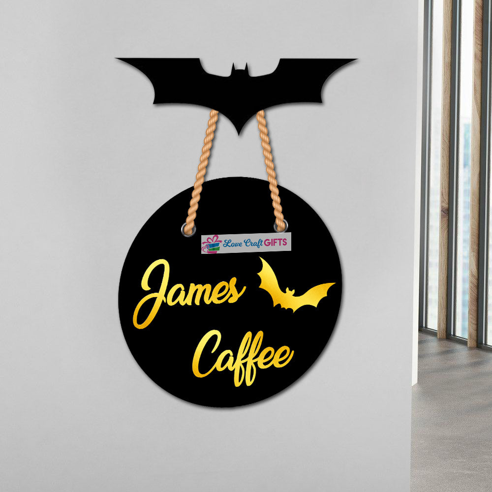 Best Caffee Acrylic Home Name Plates