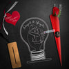 VALENTINE SPECIAL COMBO WITH ACRYLIC LAMP | love craft gift