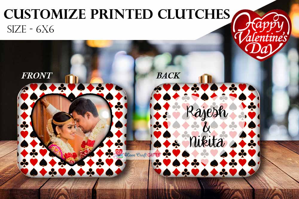 PERSONALIZED LADIES CLUTCH BAGS | love craft gift