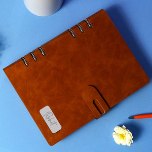 Buy Customized Diary With Flip Strap Closure