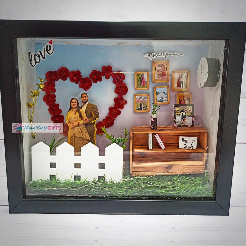 Special 3D Miniature Frame | love craft gift