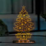 3d Acrylic Merry Christmas LED Lamp